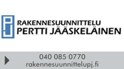 Rakennesuunnittelu Pertti Jääskeläinen Ky logo